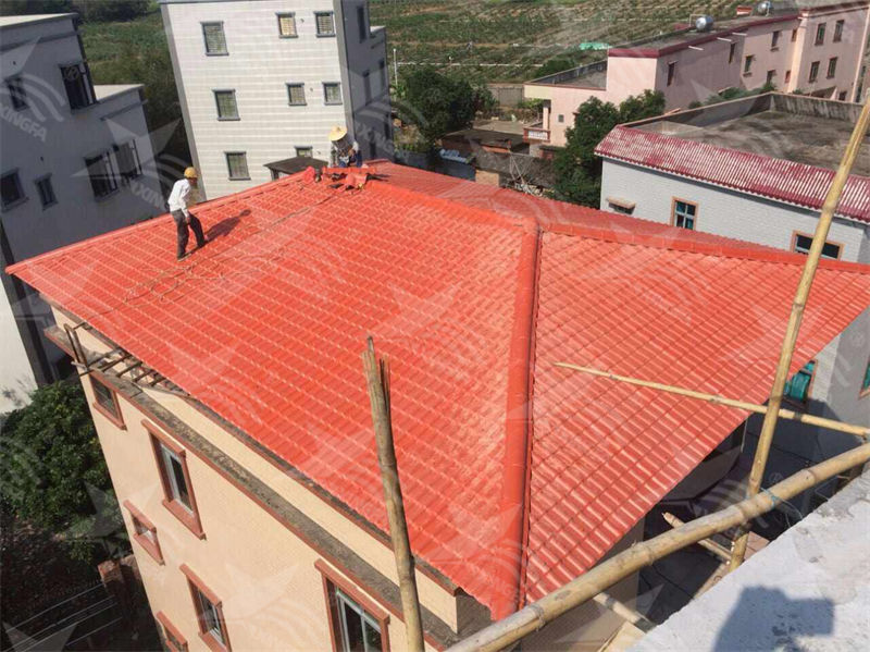 探秘農(nóng)村自建房建房利器！樹脂瓦多少錢一平，合成樹脂瓦價格揭秘！